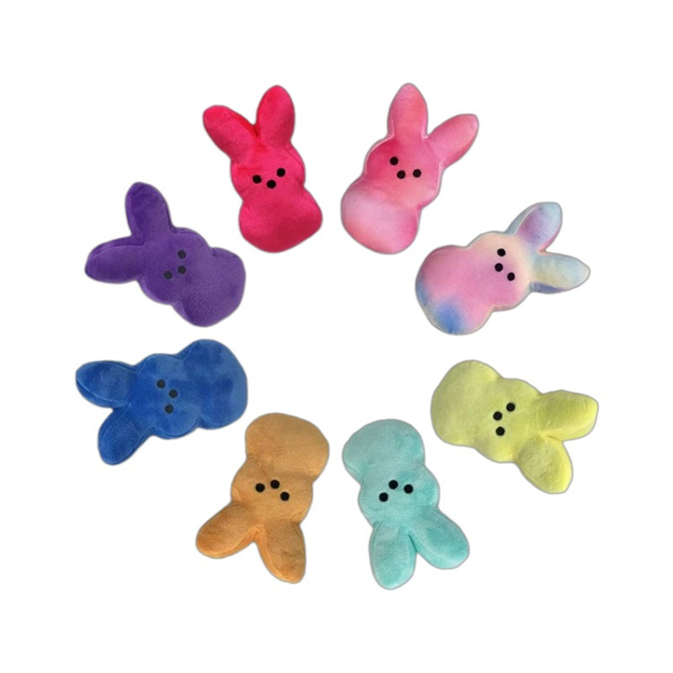 Juguetes de peluche de conejito de Pascua resistentes a la suciedad