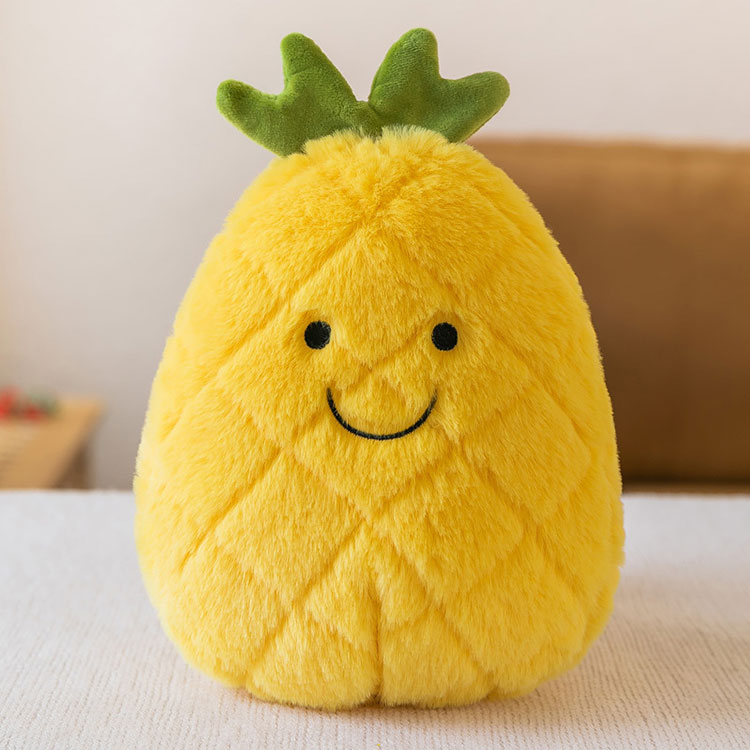 Almohada de felpa de piña esponjosa