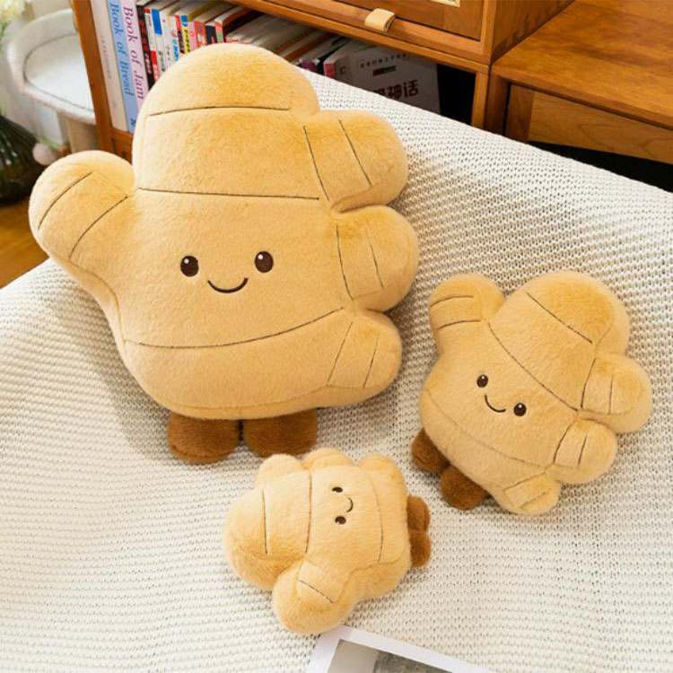 Peluche De Jengibre Realista Con Patas