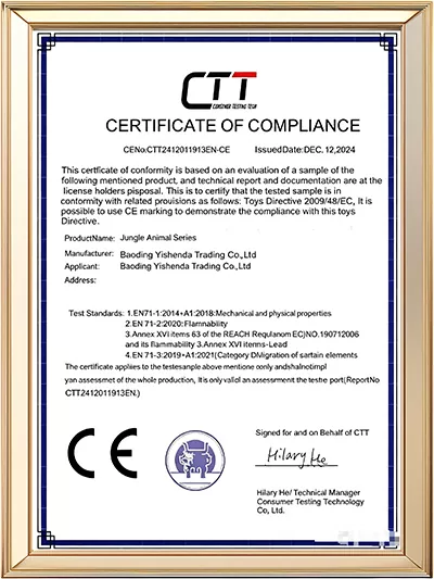Certificate 1